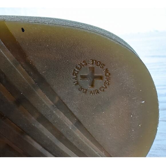 Dr Martens VTG Bella Sandal Womens Size US 8 EU 39 Red Slip On Open Toe Leather - Picture 7 of 11